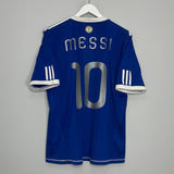 Shop 2010/11 ARGENTINA MESSI #10 AWAY SHIRT (L) ADIDAS, classic football shirts, vintage football shirts & retro soccer jerseys at Cult Kits