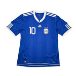 Buy 2010/11 Argentina Messi 10 Away Shirt (L) Adidas ~ Free worldwide shipping ~ Authentic Vintage Football Shirts from Cult Kits