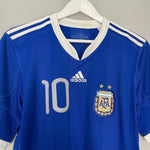 Shop 2010/11 ARGENTINA MESSI #10 AWAY SHIRT (M) ADIDAS, classic football shirts, vintage football shirts & retro soccer jerseys at Cult Kits
