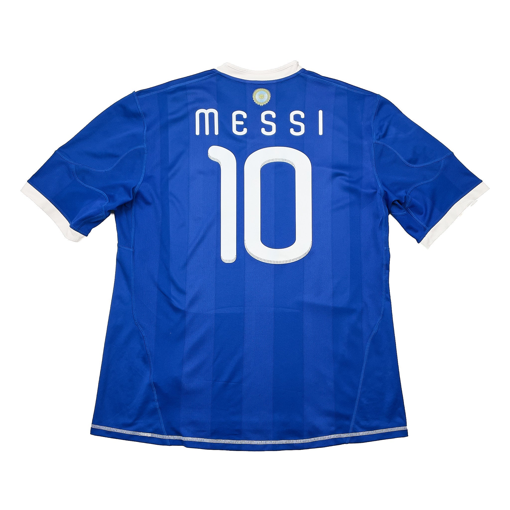 Buy 2010/11 Argentina Messi 10 Away Shirt (XL) Adidas ~ Free worldwide shipping available ~ Authentic Vintage Football Shirts from Cult Kits