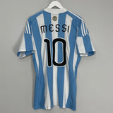 Shop 2010/11 ARGENTINA MESSI #10 HOME SHIRT (L) ADIDAS, classic football shirts, vintage football shirts & retro soccer jerseys at Cult Kits