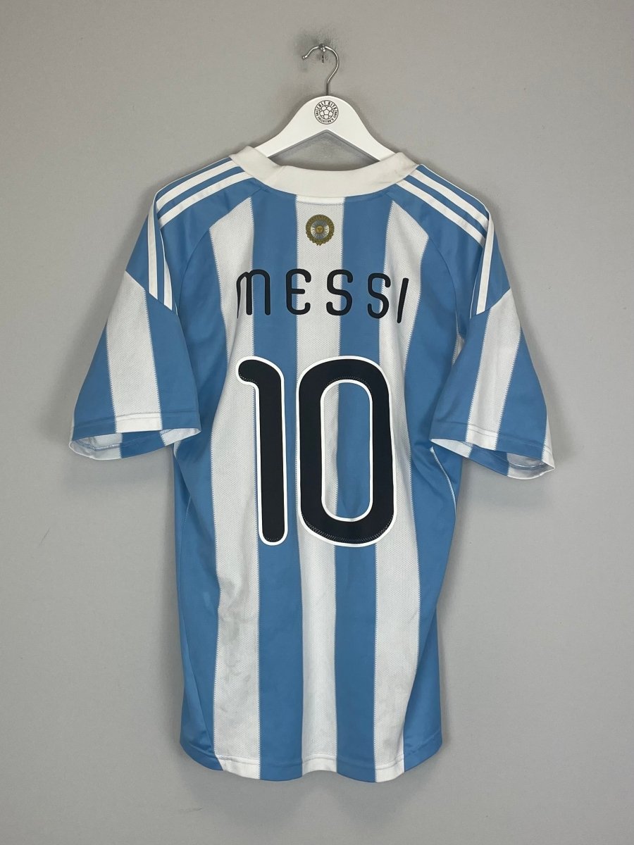 2010/11 ARGENTINA MESSI 10 HOME SHIRT (L) ADIDAS - Cult Kits - Large - Buy Vintage Football Shirts, Authentic Retro Football Shirts For Sale, Classic Football Shirts & Soccer Jersey