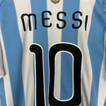 Shop 2010/11 ARGENTINA MESSI #10 HOME SHIRT (L) ADIDAS, classic football shirts, vintage football shirts & retro soccer jerseys at Cult Kits