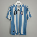Shop 2010/11 ARGENTINA MESSI #10 HOME SHIRT (L) ADIDAS, classic football shirts, vintage football shirts & retro soccer jerseys at Cult Kits