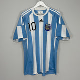 Shop 2010/11 ARGENTINA MESSI #10 HOME SHIRT (L) ADIDAS, classic football shirts, vintage football shirts & retro soccer jerseys at Cult Kits