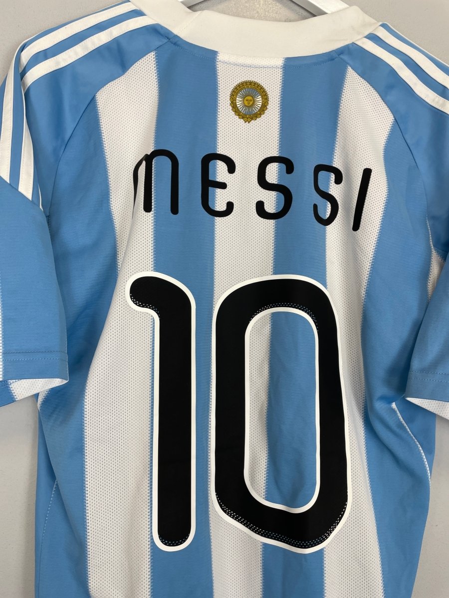 2010/11 ARGENTINA MESSI 10 HOME SHIRT (L) ADIDAS - Cult Kits - Large - Buy Vintage Football Shirts, Authentic Retro Football Shirts For Sale, Classic Football Shirts & Soccer Jersey