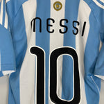 2010/11 ARGENTINA MESSI 10 HOME SHIRT (L) ADIDAS - Cult Kits - Large - Buy Vintage Football Shirts, Authentic Retro Football Shirts For Sale, Classic Football Shirts & Soccer Jersey