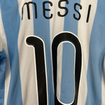 Shop 2010/11 ARGENTINA MESSI #10 HOME SHIRT (L) ADIDAS, classic football shirts, vintage football shirts & retro soccer jerseys at Cult Kits