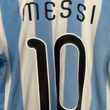 Shop 2010/11 ARGENTINA MESSI #10 HOME SHIRT (L) ADIDAS, classic football shirts, vintage football shirts & retro soccer jerseys at Cult Kits