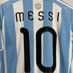 Shop 2010/11 ARGENTINA MESSI #10 HOME SHIRT (L) ADIDAS, classic football shirts, vintage football shirts & retro soccer jerseys at Cult Kits