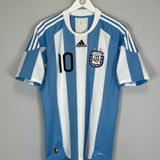 Shop 2010/11 ARGENTINA MESSI #10 HOME SHIRT (M) ADIDAS, classic football shirts, vintage football shirts & retro soccer jerseys at Cult Kits