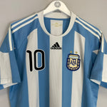 2010/11 ARGENTINA MESSI 10 HOME SHIRT (M) ADIDAS - Cult Kits - Medium - Buy Vintage Football Shirts, Authentic Retro Football Shirts For Sale, Classic Football Shirts & Soccer Jersey
