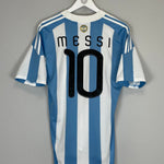 Shop 2010/11 ARGENTINA MESSI #10 HOME SHIRT (M) ADIDAS, classic football shirts, vintage football shirts & retro soccer jerseys at Cult Kits