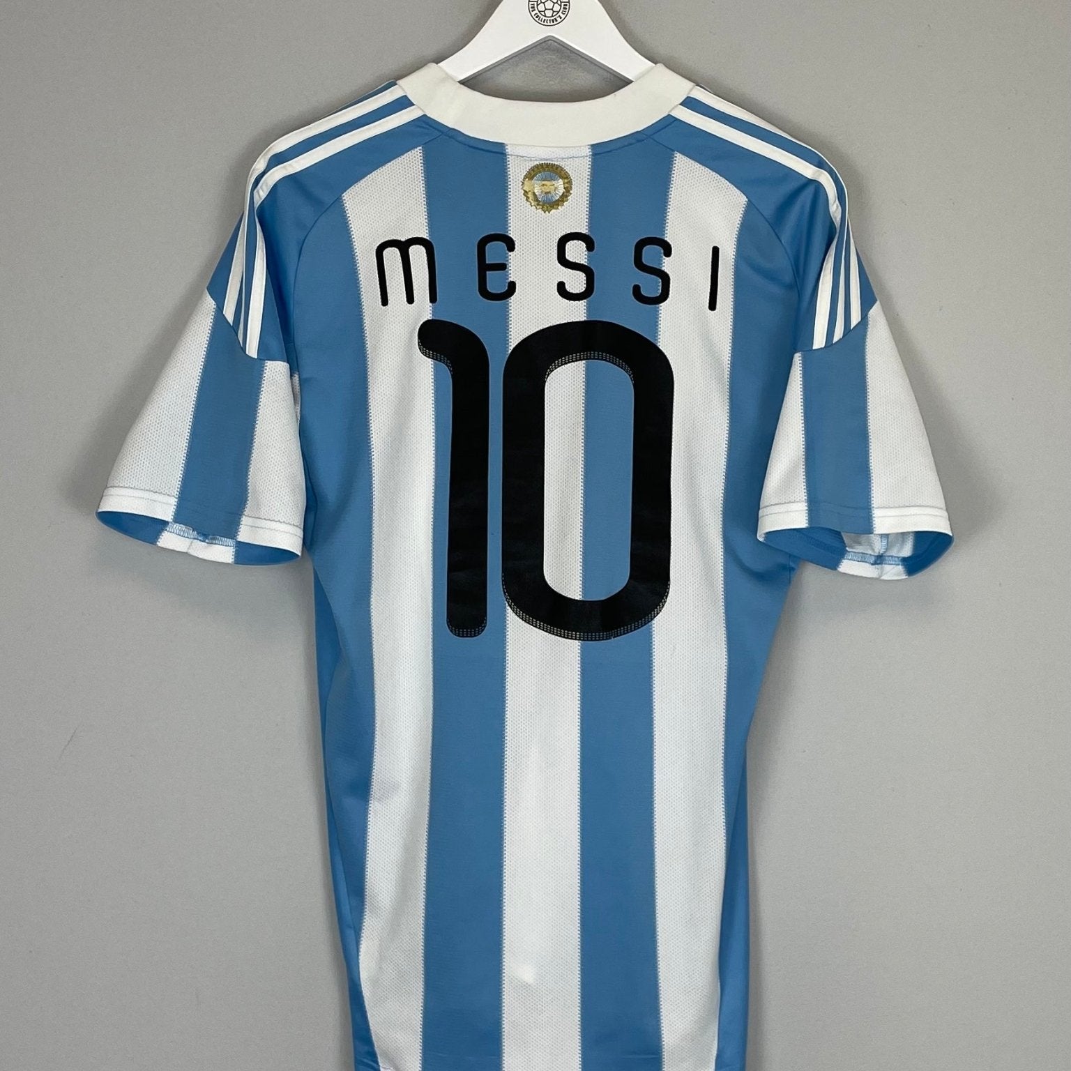 Shop 2010/11 ARGENTINA MESSI #10 HOME SHIRT (M) ADIDAS, classic football shirts, vintage football shirts & retro soccer jerseys at Cult Kits
