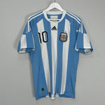 Shop 2010/11 ARGENTINA MESSI #10 HOME SHIRT (M) ADIDAS, classic football shirts, vintage football shirts & retro soccer jerseys at Cult Kits