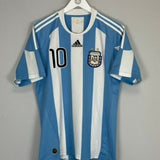 2010/11 ARGENTINA MESSI 10 HOME SHIRT (M) ADIDAS - Cult Kits - Medium - Buy Vintage Football Shirts, Authentic Retro Football Shirts For Sale, Classic Football Shirts & Soccer Jersey