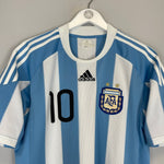 Shop 2010/11 ARGENTINA MESSI #10 HOME SHIRT (M) ADIDAS, classic football shirts, vintage football shirts & retro soccer jerseys at Cult Kits