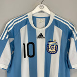 Shop 2010/11 ARGENTINA MESSI #10 HOME SHIRT (M) ADIDAS, classic football shirts, vintage football shirts & retro soccer jerseys at Cult Kits