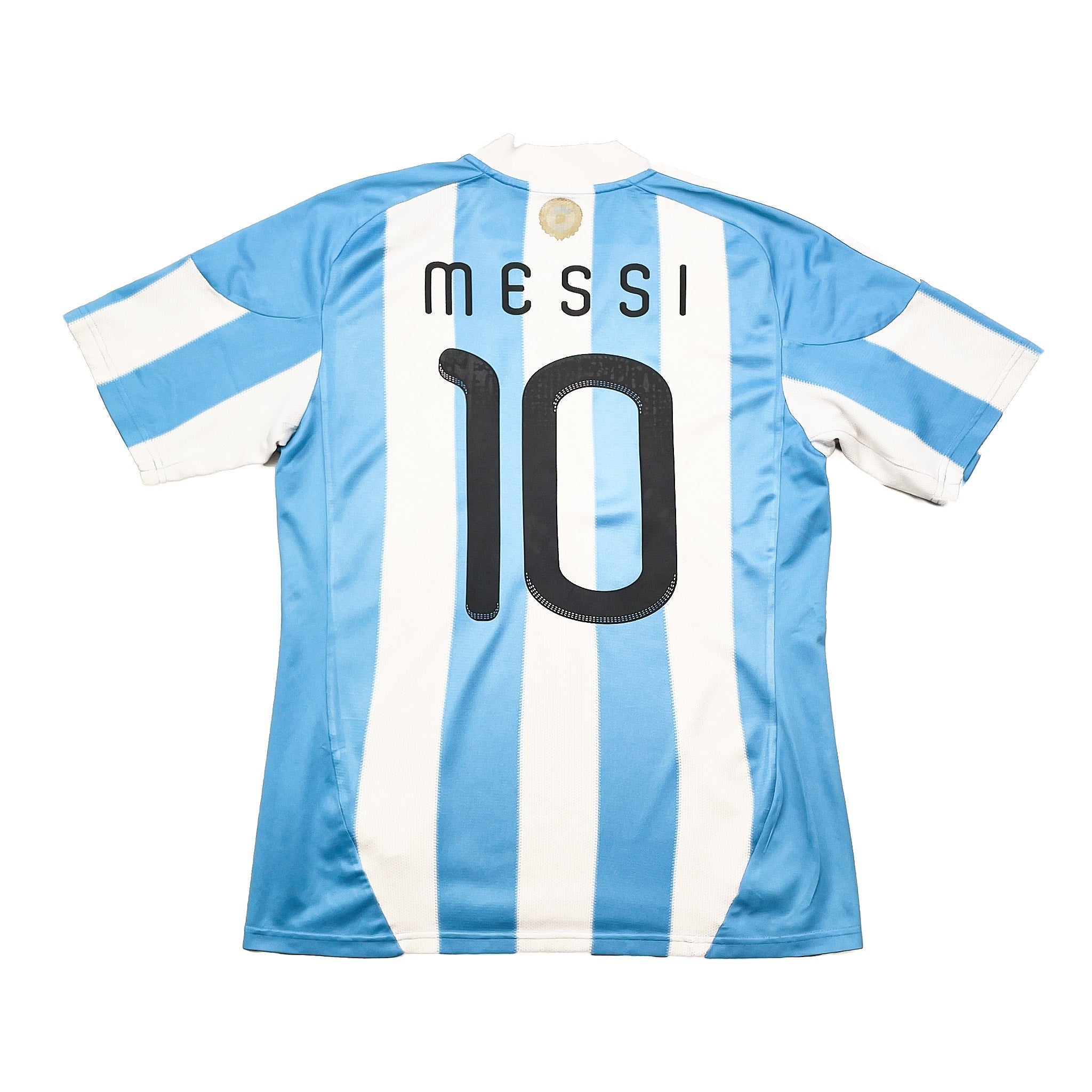 Buy 2010/11 Argentina Messi 10 Home Shirt (S) Adidas ~ Free worldwide shipping ~ Authentic Vintage Football Shirts from Cult Kits