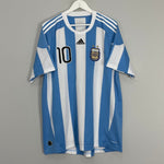 Shop 2010/11 ARGENTINA MESSI #10 HOME SHIRT (XL) ADIDAS, classic football shirts, vintage football shirts & retro soccer jerseys at Cult Kits