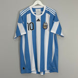 Shop 2010/11 ARGENTINA MESSI #10 HOME SHIRT (XL) ADIDAS, classic football shirts, vintage football shirts & retro soccer jerseys at Cult Kits