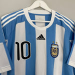 Shop 2010/11 ARGENTINA MESSI #10 HOME SHIRT (XL) ADIDAS, classic football shirts, vintage football shirts & retro soccer jerseys at Cult Kits