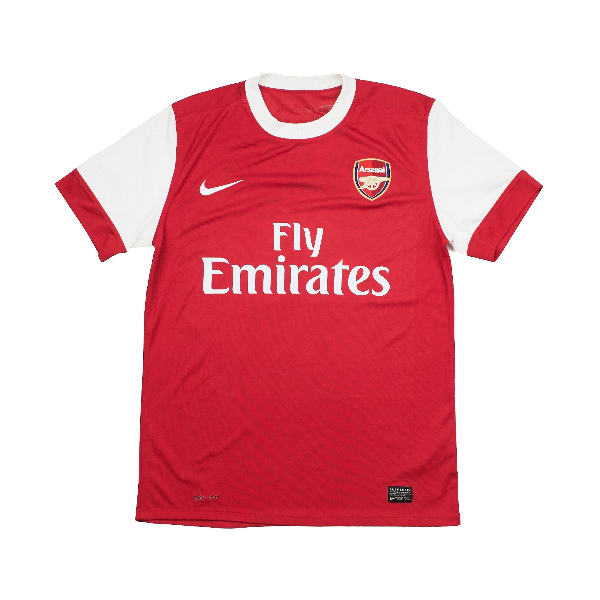 Buy 2010/11 Arsenal Arshavin 23 Home Shirt (M) Nike ~ Free worldwide shipping ~ Authentic Vintage Football Shirts from Cult Kits