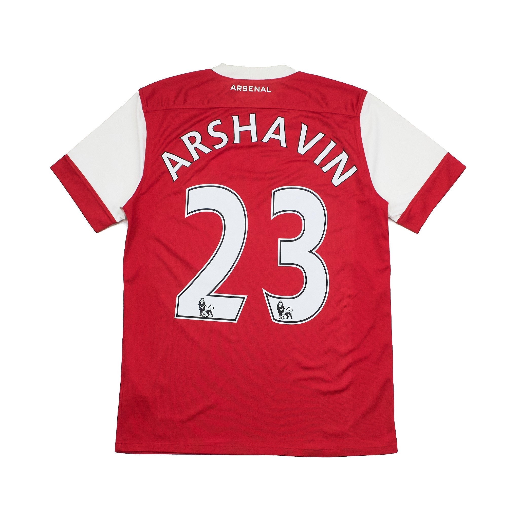 Buy 2010/11 Arsenal Arshavin 23 Home Shirt (M) Nike ~ Free worldwide shipping ~ Authentic Vintage Football Shirts from Cult Kits