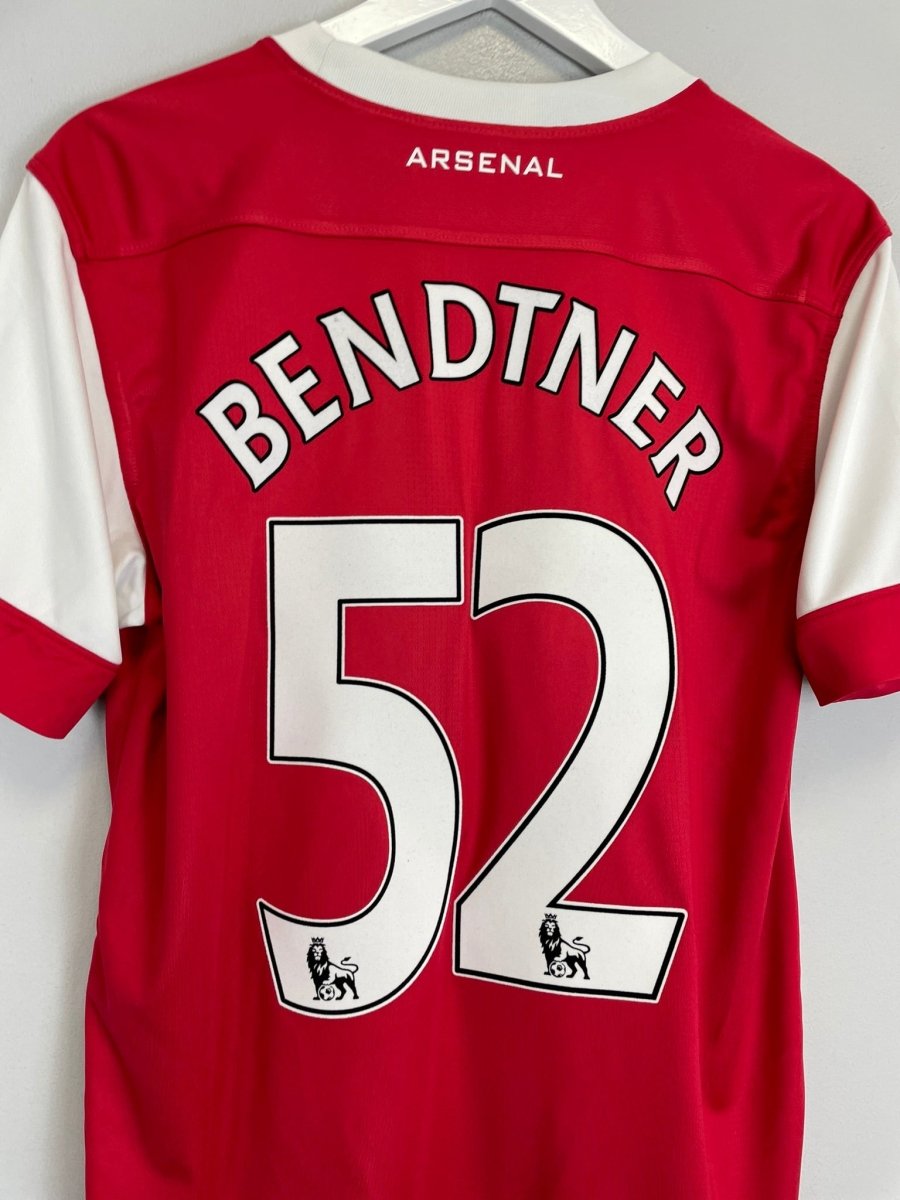 2010/11 ARSENAL BENDTNER 52 HOME SHIRT (M) NIKE - Cult Kits - Medium - Buy Vintage Football Shirts, Authentic Retro Football Shirts For Sale, Classic Football Shirts & Soccer Jersey