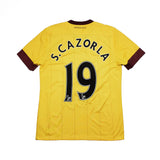 Buy 2010/11 Arsenal Cazorla 19 Away Shirt (M) Nike ~ Free worldwide shipping ~ Authentic Vintage Football Shirts from Cult Kits