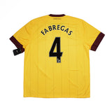 Buy 2010/11 Arsenal Fabregas 4 *BNWT* Away Shirt (XXL) Nike ~ Free worldwide shipping ~ Authentic Vintage Football Shirts from Cult Kits