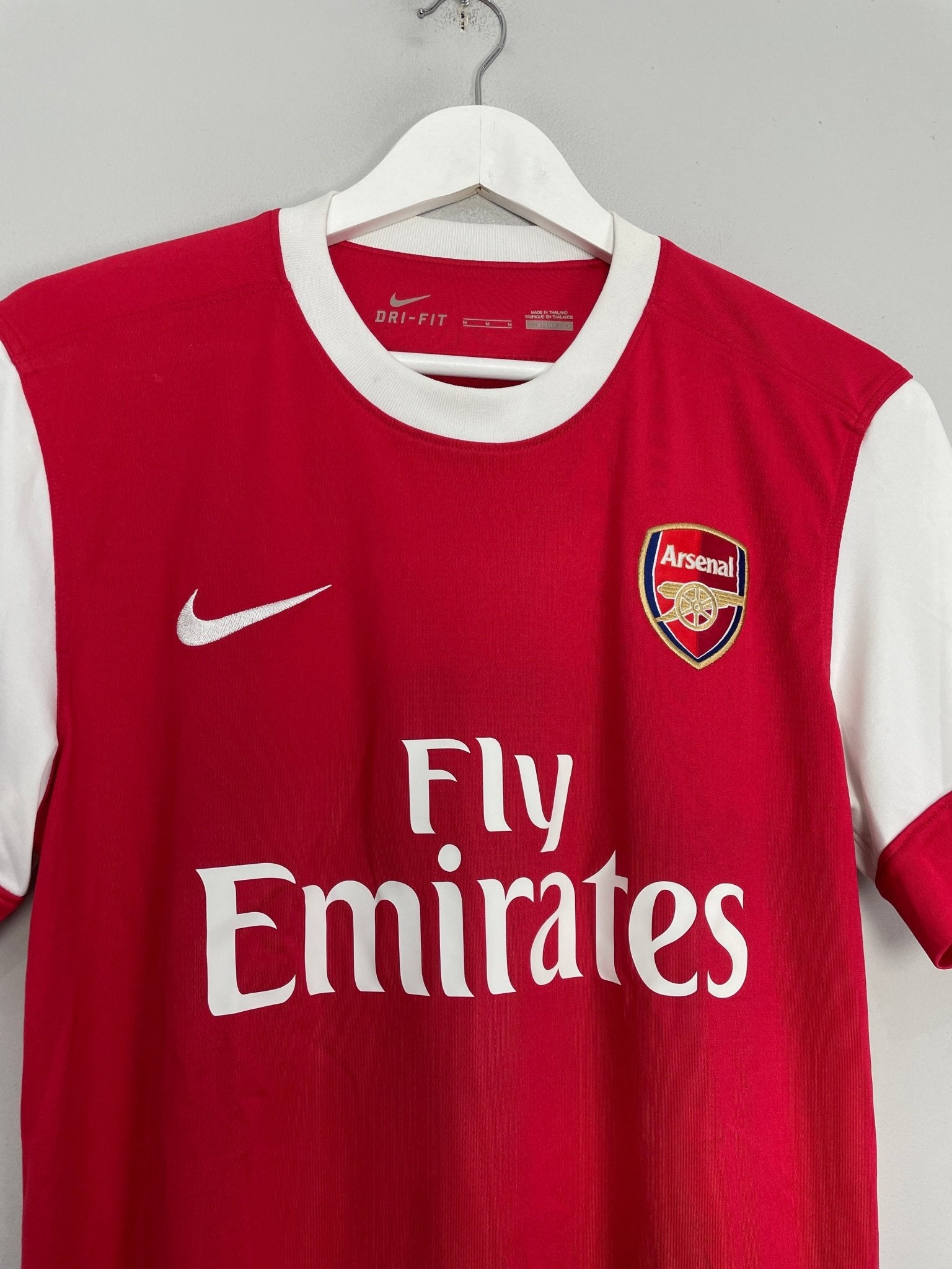 Shop 2010/11 ARSENAL FABREGAS #4 HOME SHIRT (M) NIKE, classic football shirts, vintage football shirts & retro soccer jerseys at Cult Kits