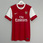 Shop 2010/11 ARSENAL FABREGAS #4 HOME SHIRT (M) NIKE, classic football shirts, vintage football shirts & retro soccer jerseys at Cult Kits