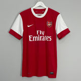 Shop 2010/11 ARSENAL FABREGAS #4 HOME SHIRT (M) NIKE, classic football shirts, vintage football shirts & retro soccer jerseys at Cult Kits