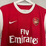 Shop 2010/11 ARSENAL HOME SHIRT (L) NIKE, classic football shirts, vintage football shirts & retro soccer jerseys at Cult Kits