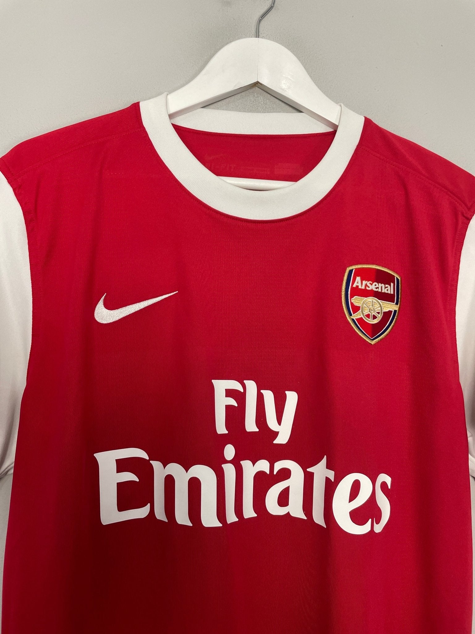 Shop 2010/11 ARSENAL HOME SHIRT (L) NIKE, classic football shirts, vintage football shirts & retro soccer jerseys at Cult Kits