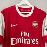 Shop 2010/11 ARSENAL HOME SHIRT (XXL) NIKE, classic football shirts, vintage football shirts & retro soccer jerseys at Cult Kits