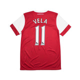 Buy 2010/11 Arsenal Vela 11 Home Shirt (S) Nike ~ Free worldwide shipping ~ Authentic Vintage Football Shirts from Cult Kits