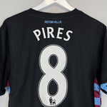 2010/11 ASTON VILLA PIRES 8 AWAY SHIRT (M) NIKE - Cult Kits - Medium - Buy Vintage Football Shirts, Authentic Retro Football Shirts For Sale, Classic Football Shirts & Soccer Jersey