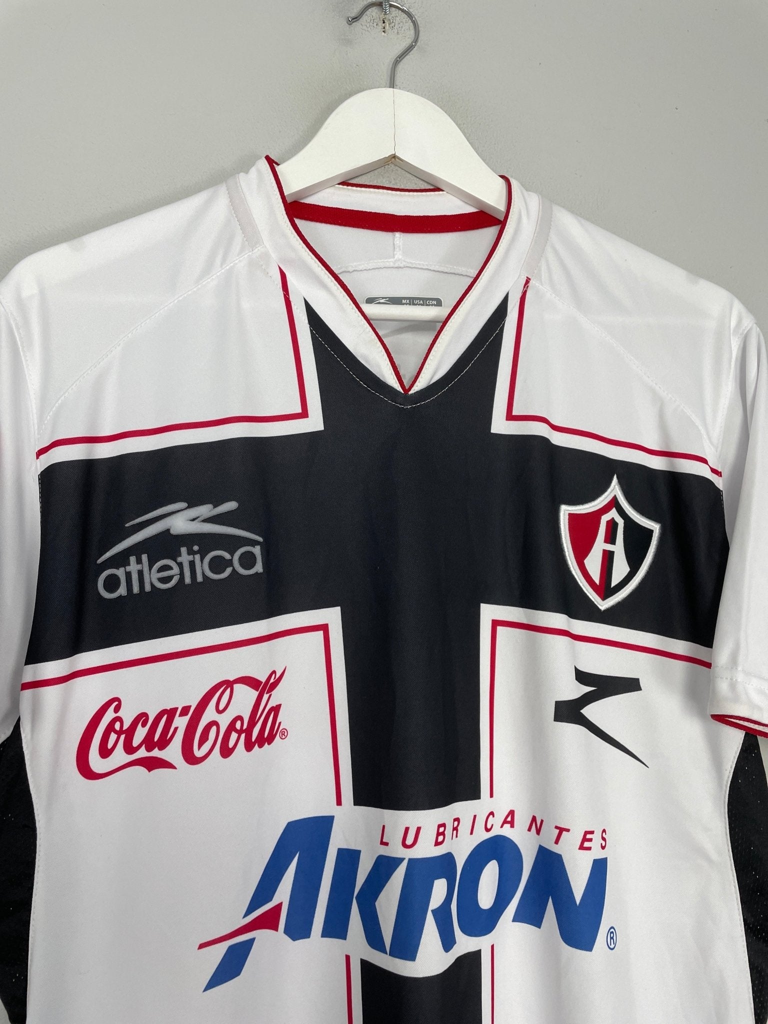 Shop 2010/11 ATLAS AWAY SHIRT (M) ATLETICA, classic football shirts, vintage football shirts & retro soccer jerseys at Cult Kits