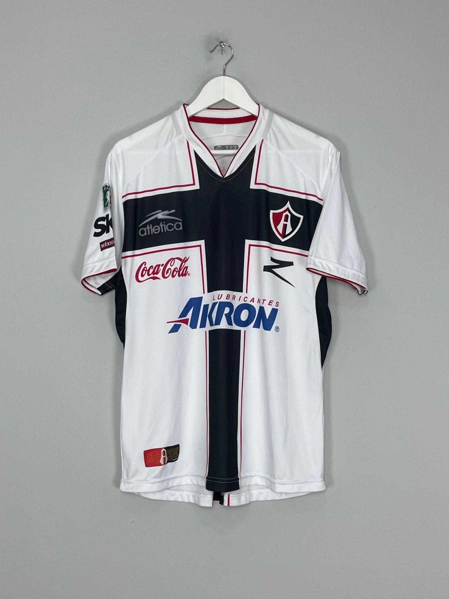 Shop 2010/11 ATLAS AWAY SHIRT (M) ATLETICA, classic football shirts, vintage football shirts & retro soccer jerseys at Cult Kits