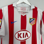 Shop 2010/11 ATLETICO MADRID KUN AGUERO #10 HOME SHIRT (M) NIKE, classic football shirts, vintage football shirts & retro soccer jerseys at Cult Kits