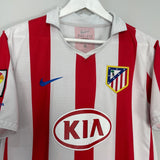 Shop 2010/11 ATLETICO MADRID KUN AGUERO #10 HOME SHIRT (M) NIKE, classic football shirts, vintage football shirts & retro soccer jerseys at Cult Kits