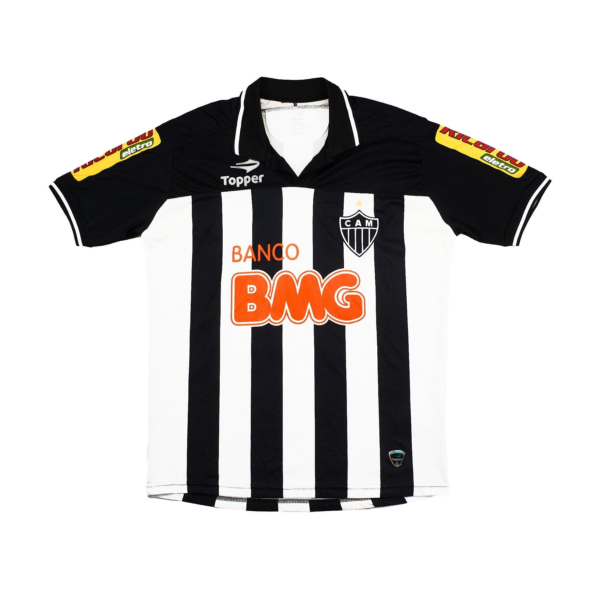 Buy 2010/11 Atletico Mineiro 12 Home Shirt (XL) Topper ~ Free worldwide shipping ~ Authentic Vintage Football Shirts from Cult Kits