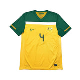Buy 2010/11 Australia Cahill 4 Home Shirt (M) Nike ~ Free worldwide shipping ~ Authentic Vintage Football Shirts from Cult Kits