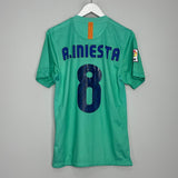 Shop 2010/11 BARCELONA A.INIESTA #8 AWAY SHIRT (S) NIKE, classic football shirts, vintage football shirts & retro soccer jerseys at Cult Kits