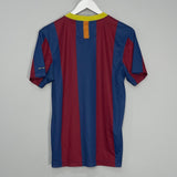 Shop 2010/11 BARCELONA HOME SHIRT (S) NIKE BASIC, classic football shirts, vintage football shirts & retro soccer jerseys at Cult Kits