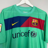 Shop 2010/11 BARCELONA MESSI #10 AWAY SHIRT (L) NIKE, classic football shirts, vintage football shirts & retro soccer jerseys at Cult Kits