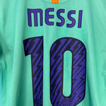 Shop 2010/11 BARCELONA MESSI #10 AWAY SHIRT (M) NIKE, classic football shirts, vintage football shirts & retro soccer jerseys at Cult Kits