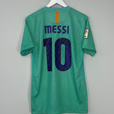 Shop 2010/11 BARCELONA MESSI #10 AWAY SHIRT (M) NIKE, classic football shirts, vintage football shirts & retro soccer jerseys at Cult Kits